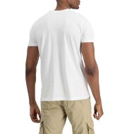 Alpha Industries Herren T-Shirt Basic 2 Pack white