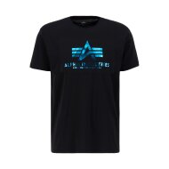 Alpha Industries Herren T-Shirt Basic Logo Foil Print...