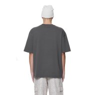 Pegador Herren T-Shirt Eazor Oversized washed volcano grey
