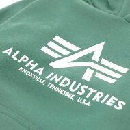 Alpha Industries Kinder Basic Hoodie ivy green