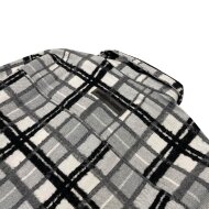 Pegador Herren Zip Flannel Jacket Bale Heavy grey/white