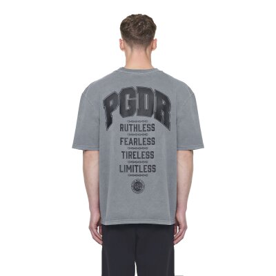 Pegador Herren T-Shirt Orsett Oversized vintage grey
