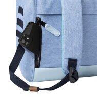 Cabaia Backpack Adventurer Large Ajaccio light blue melanged