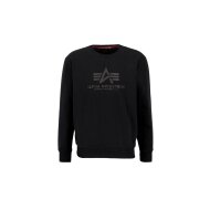 Alpha Industries Herren Basic Sweater Carbon black / black