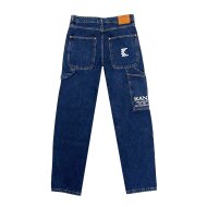 Karl Kani Herren Jeans Retro Baggy Workwear Denim rinse blue