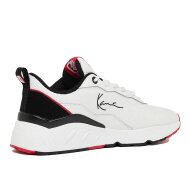 Karl Kani Herren Sneaker Hood Runner white/black/red
