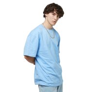 Karl Kani Herren T-Shirt Small Signature Essential light blue