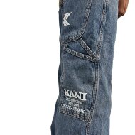 Karl Kani Herren Jeans Retro Baggy Workwear Denim vintage indigo