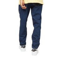 Karl Kani Herren Jeans Small Signature Tapered Five Pocket denim rinse blue