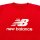 New Balance Herren T-Shirt Essentials Stacked Logo red