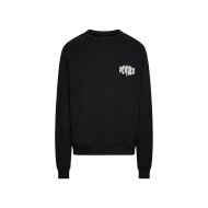 PEQUS Herren Sweater Mythic Chest Logo black
