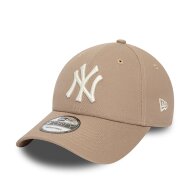 New Era 9FORTY Cap New York Yankees League Essential light brown
