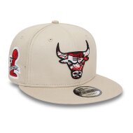 New Era 9FIFTY Snapback Cap Chicago Bulls NBA Seasonal Infill creme