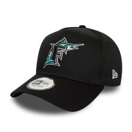 New Era 9FORTY E-Frame Cap Miami Marlins World Series Patch black