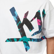 K1X Herren T-Shirt Wrap Around white