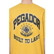 Pegador Herren T-Shirt Smith Oversized vintage washed mustard
