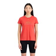 Alpha Industries Damen T-Shirt Crystal Wmn radiant red