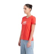 Alpha Industries Damen New Basic T-Shirt radiant red