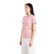 Alpha Industries Damen New Basic T-Shirt G Wmn silver pink