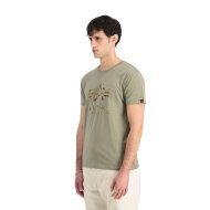 Alpha Industries Herren T-Shirt Camo PP olive