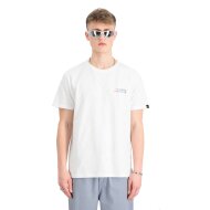Alpha Industries Herren T-Shirt Holographic SL white