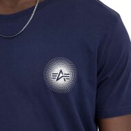 Alpha Industries Herren T-Shirt Doted SL ultra navy