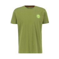 Alpha Industries Herren T-Shirt Doted SL moss green