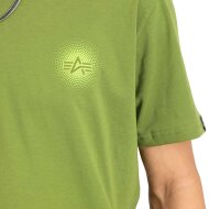 Alpha Industries Herren T-Shirt Doted SL moss green