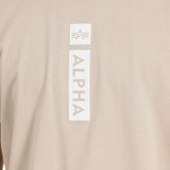Alpha Industries Herren T-Shirt Alpha PP vintage sand