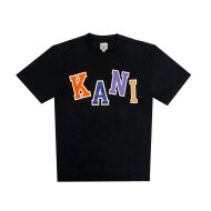 Karl Kani Herren T-Shirt Woven Signature Multicolor Logo black