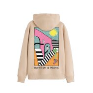 On Vacation Damen Hoodie Another Day in Paradise sand