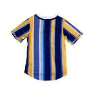Karl Kani Herren Varsity Stripes Baseball Shirt navylillac/yellow