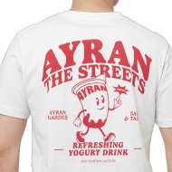 Mister Tee T-Shirt Herren Ayran The Streets white