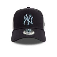 New Era Trucker Cap New York Yankees Seasonal Infill navy