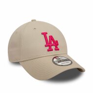 New Era 9FORTY Cap LA Dodgers League Essential stone/purple