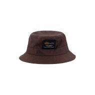 Alpha Industries Crew Bucket Hat hunter brown