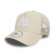 New Era Trucker Cap New York Yankees League Essential stone