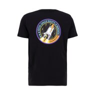 Alpha Industries Herren T-Shirt Space Shuttle black/neon...