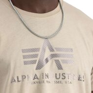 Alpha Industries Herren T-Shirt Basic Carbon vintage sand