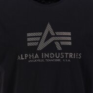 Alpha Industries Herren T-Shirt Basic Carbon black/black