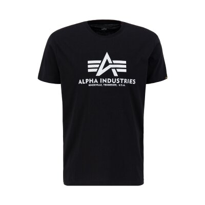 Alpha Industries Herren T-Shirt Basic Carbon black/silver