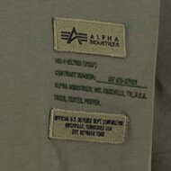 Alpha Industries Herren T-Shirt Patch LF dark olive