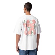 On Vacation Unisex T-Shirt Bubbly Good Times white