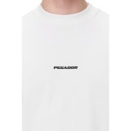Pegador Herren T-Shirt Logo Boxy Oversized white gum