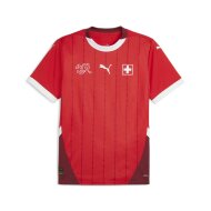 PUMA Schweiz Heimtrikot 2024 regal red
