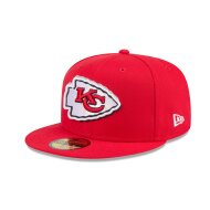 New Era 59FIFTY Cap Kansas City Chiefs NFL24 Draft 5950 red