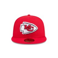 New Era 59FIFTY Cap NFL24 Draft 5950 Kansas City Chiefs red