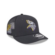 New Era 9FIFTY Snapback Cap Minnesota Vikings NFL24 Draft LP950 grey