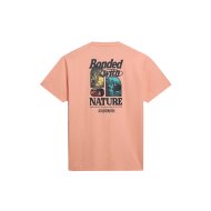 Napapijri Unisex T-Shirt Martre pink sakmon
