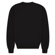 Bazix Republiq Herren Sweater Super Heavy Blank Oversized black